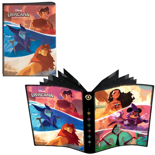 Ravensburger Disney Lorcana: Album s ilustracemi ikonických postav