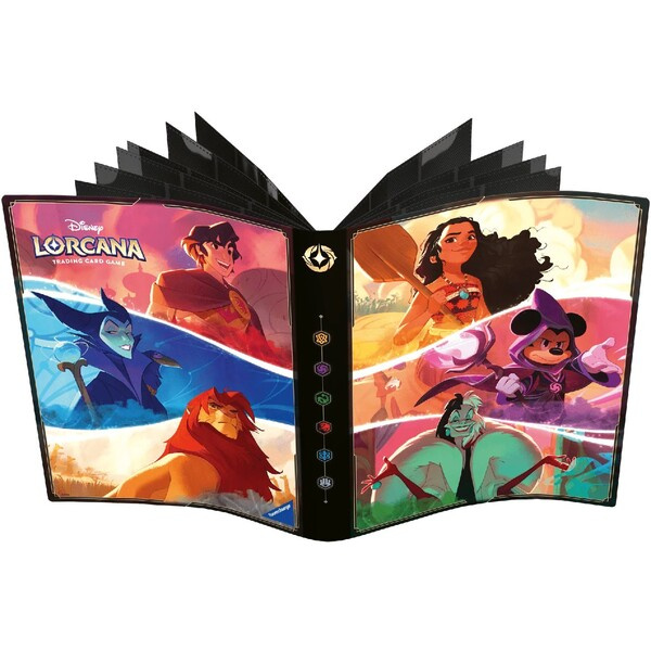Ravensburger Disney Lorcana: Album s ilustracemi ikonických postav