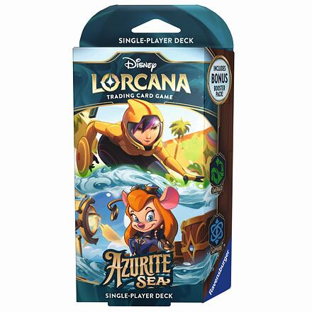Ravensburger Disney Lorcana: Azurite Sea - Starter Deck Emerald & Sapphire