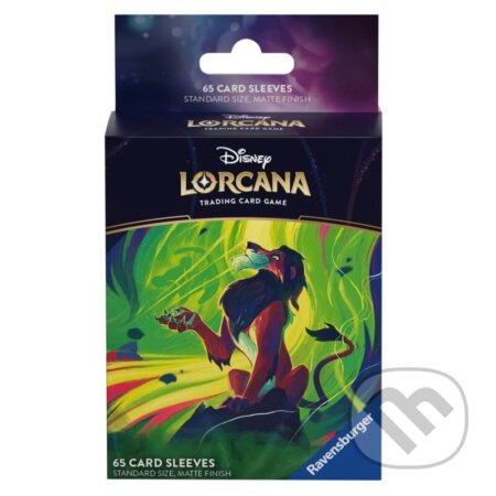 Ravensburger Disney Lorcana: Azurite Sea - Obaly na karty Scar, Vengeful Lion, The Lion King