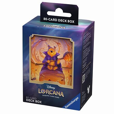 Ravensburger Disney Lorcana: Azurite Sea - Deck Box Winnie the Pooh, Hunny Wizard