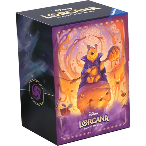 Ravensburger Disney Lorcana: Azurite Sea - Deck Box Winnie the Pooh, Hunny Wizard
