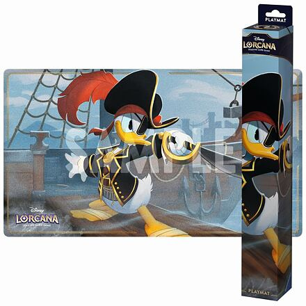 Ravensburger Disney Lorcana: Azurite Sea - Playmat Donald Duck – Buccaneer Playmat Elsa