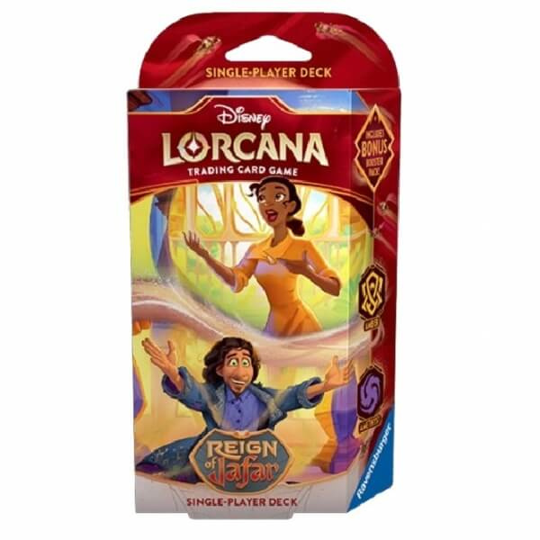 Disney Lorcana: Reign of Jafar - Starter Deck Amber & Amethyst (Tiana & Bruno)