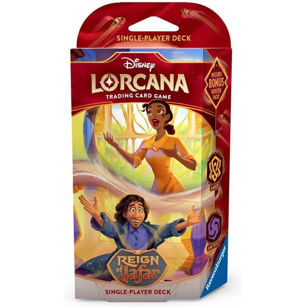 Disney Lorcana: Reign of Jafar - Starter Deck Amber & Amethyst (Tiana & Bruno)