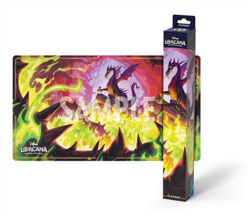 Disney Lorcana: Winterspell - Playmat Dragon Fire Vícebarevná
