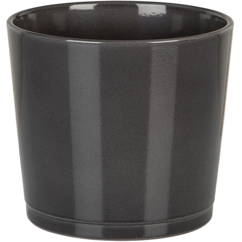 Scheurich Obal na květináč 883 Glass Grey, pr. 12 x 10,5 cm