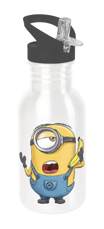 Minions super kýčovitá sportovní láhev ve tvaru banánu 500 ml