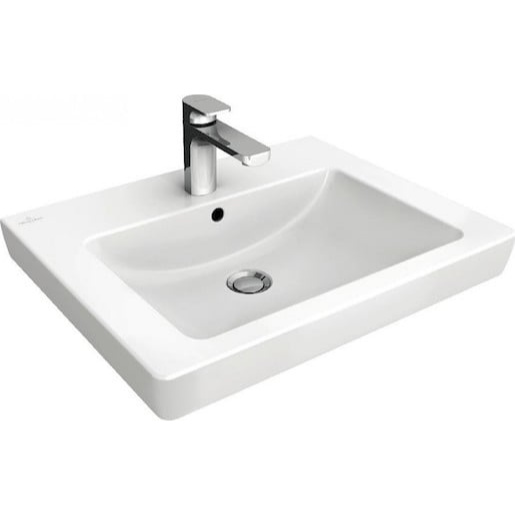Villeroy & Boch Subway 2.0 umyvadlo 60x47 cm otvor pro baterii uprostřed 7113F001