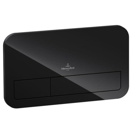 Villeroy & Boch ViConnect installation systems viconnect ovládací tlačítko splachování m200, lesklá černá 922400RB
