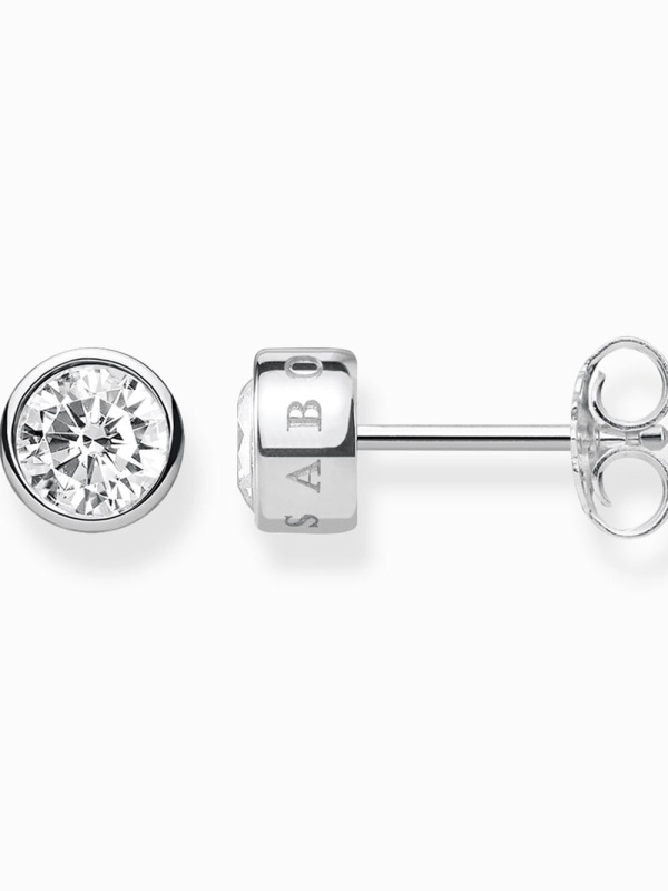 Thomas Sabo H1963-051-14 Stud earrings white stone