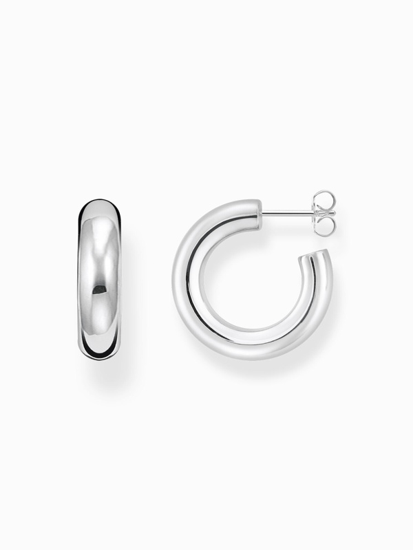 Thomas Sabo CR635-001-21 Silver náušnice Chunky 22 mm