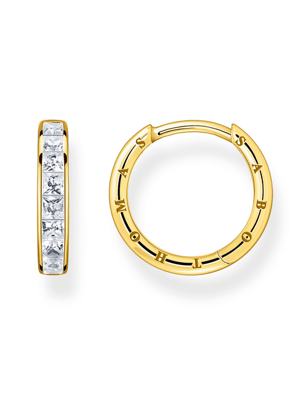 Thomas Sabo CR668-414-14 Creoles - Stone Pave