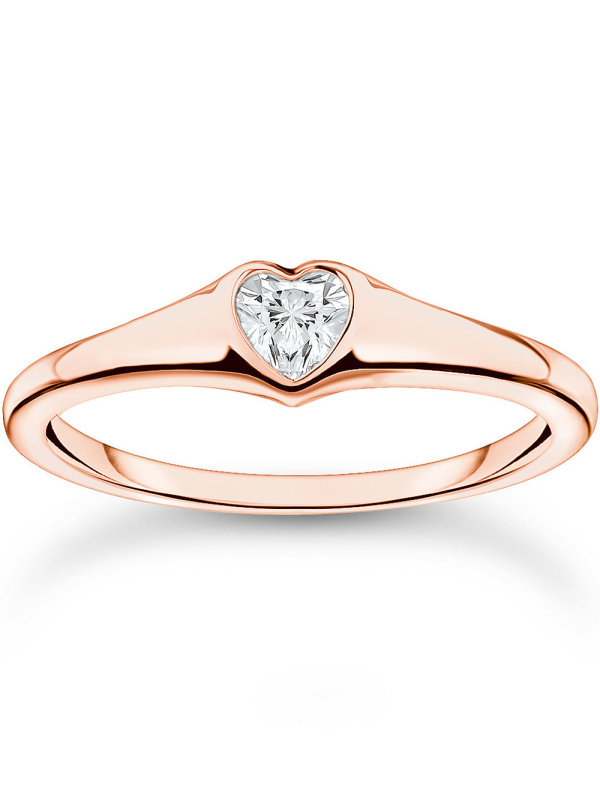 Thomas Sabo TR2390-416-14-56 prstýnek - heart