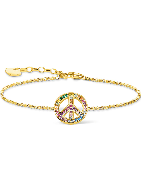 Thomas Sabo A2071-996-7 Peace Rainbow Ladies náramek