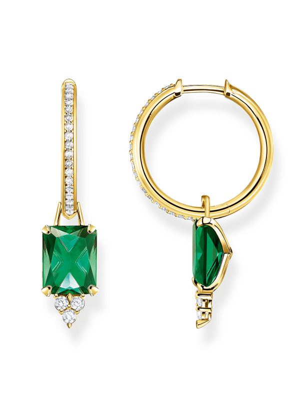 Thomas Sabo CR672-971-6 Hoops - Heritage Green