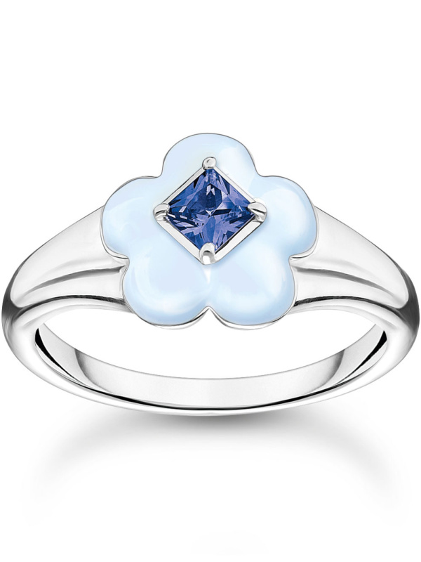 Thomas Sabo TR2433-496-1-54 prstýnek - flower
