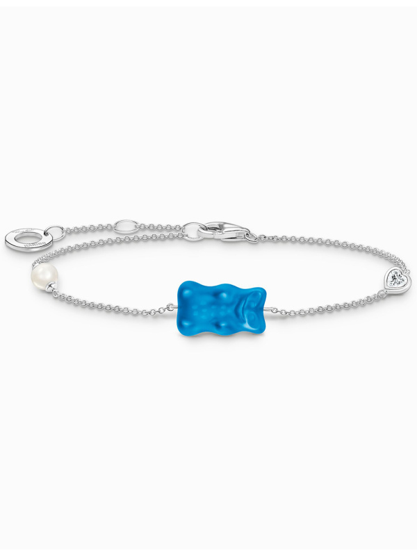 Thomas Sabo A2151-052-1-L19V Silver náramek Haribo s perlou a kamínkem
