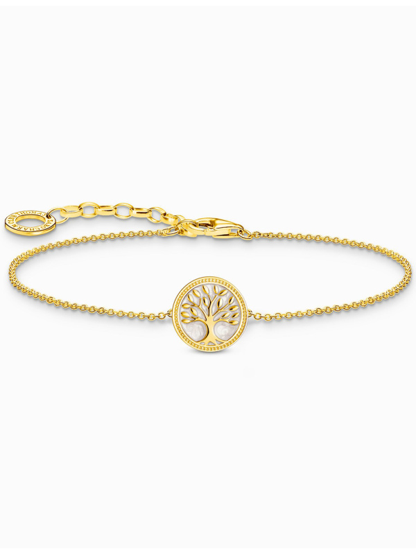 Thomas Sabo A2160-427-39-L19V Gold-plated náramek Strom lásky