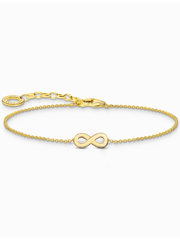 Thomas Sabo A2161-413-39-L19V Gold-plated náramek nekonečno