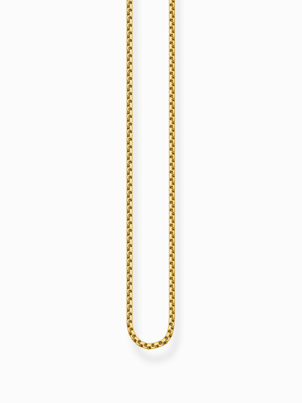 Thomas Sabo KE2227-413-39-L50V Gold-plated chain in Venetian design 1 mm