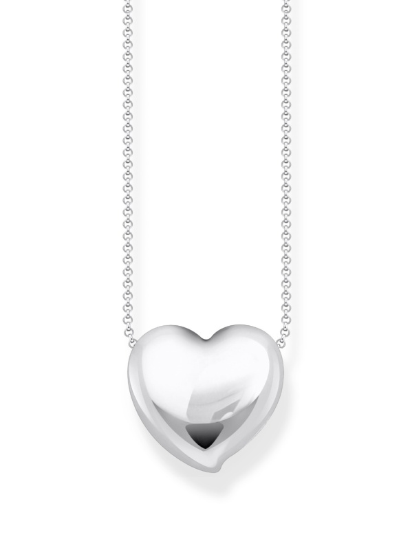 Thomas Sabo KE2276-001-21-L45V Bold - Silver Necklace with Pendant in Heart Shape 40-45 cm