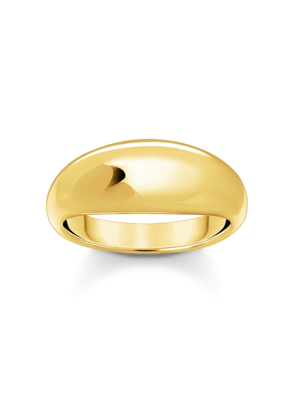 Thomas Sabo TR2472-413-39-54 Bold - Timeless Gold-plated prstýnek
