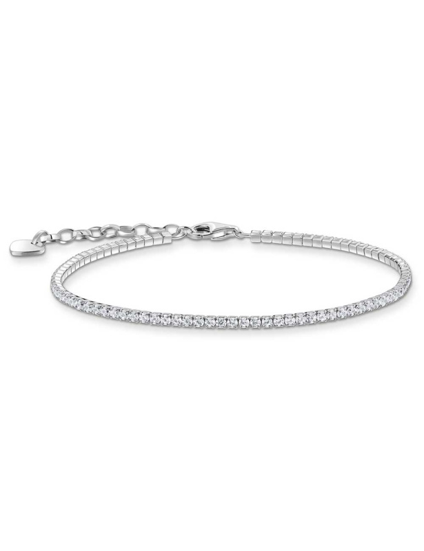 Thomas Sabo A2168-051-14-L19V tenisový náramek s bílými kameny