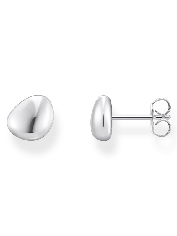 Thomas Sabo H2307-001-21 Bold - Silver Ear Studs organic shape 8,4 mm