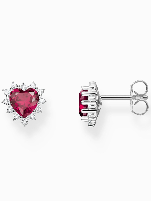Thomas Sabo H2315-013-10 heart ear studs romance silver