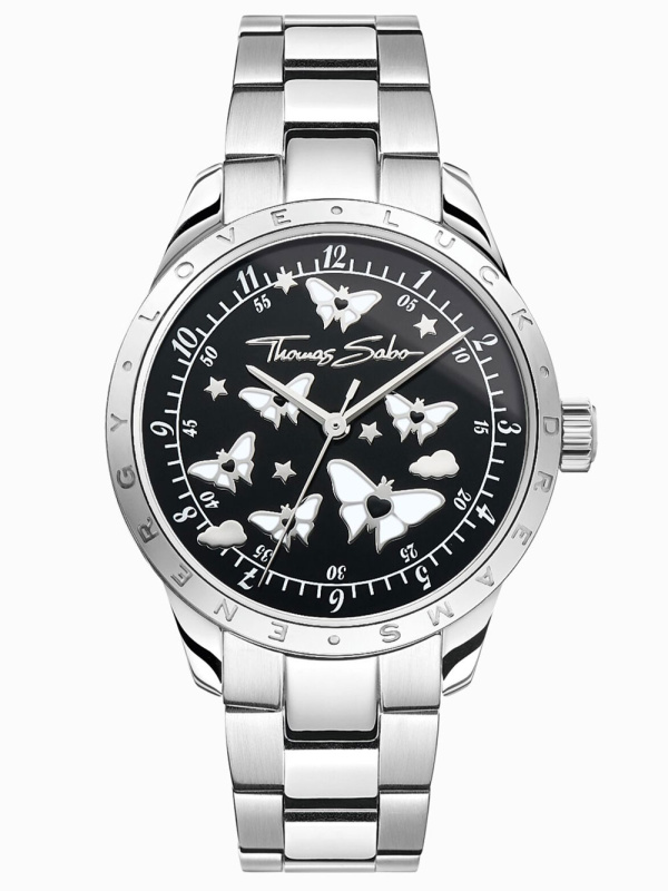 Thomas Sabo WA0432-201-203-34 Butterflies silver colored 34mm 10ATM