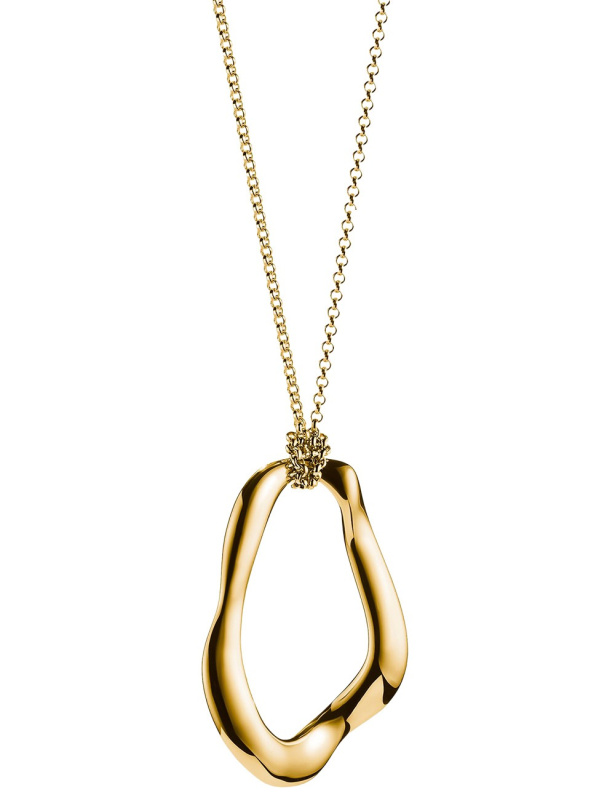 Thomas Sabo KE2319-413-39-L70 Necklace + Pendant Natural Beauty Gold-Plated