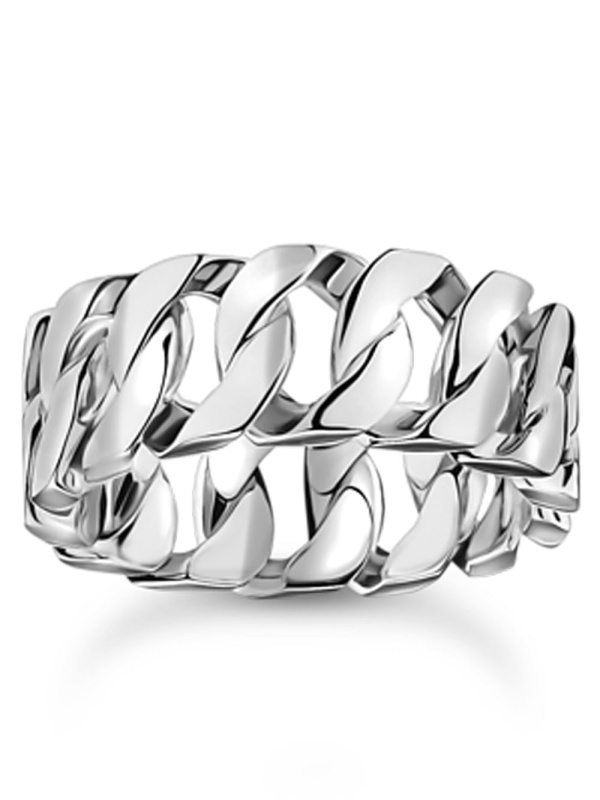 Thomas Sabo TR2497-637-21-58 prstýnek - chain links wide silver