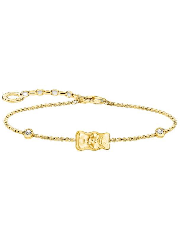 Thomas Sabo A2203-414-39-L19V náramek with Haribo Gold Bear and Stones Gold-Plated