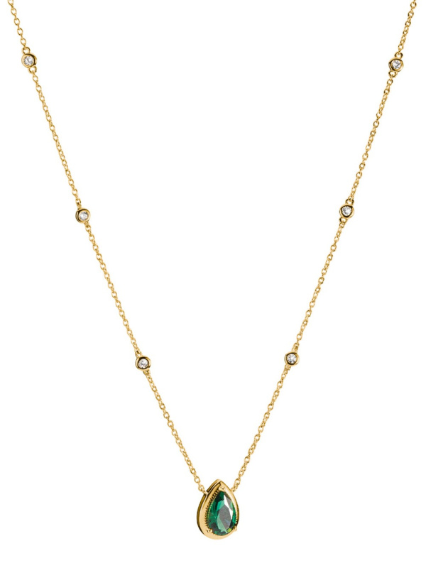 Thomas Sabo KE2331-971-6-L50V Necklace Drop Elyndra Gold-plated