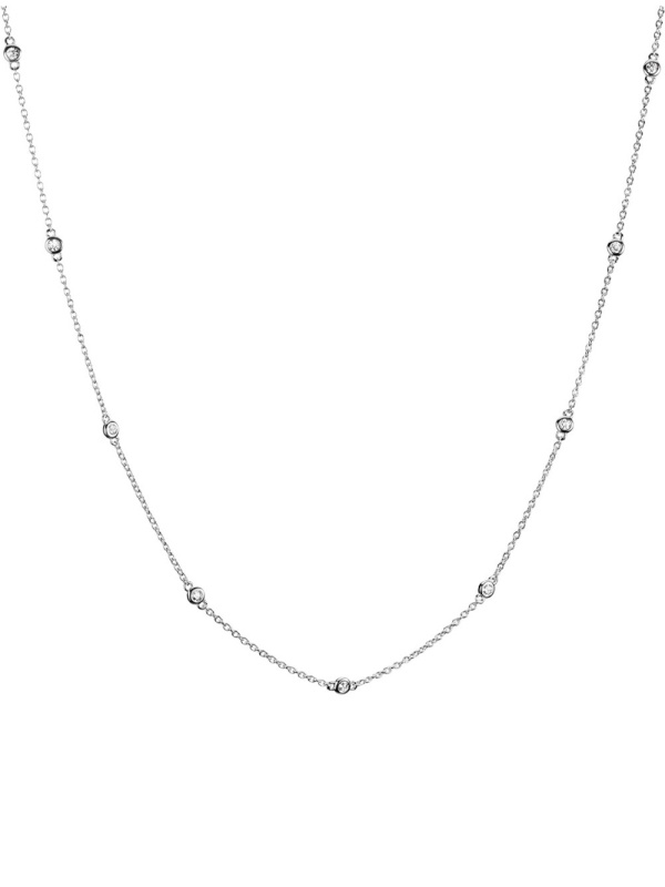 Thomas Sabo KE2340-051-14-L50V Necklace White zirconia stones Silver