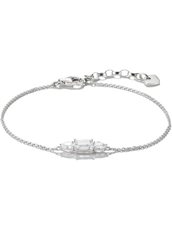 Thomas Sabo A2221-051-14-L19V náramek with sparkling zirconia Silver