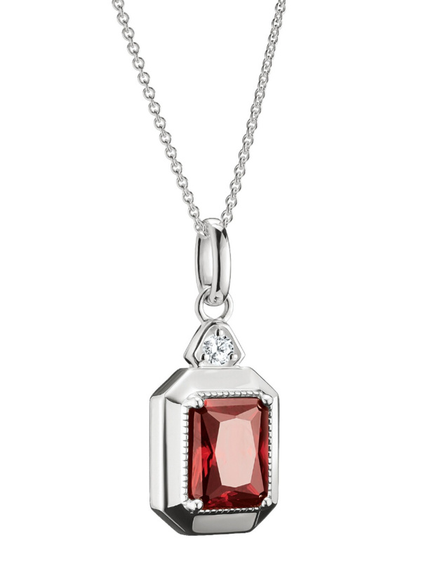 Thomas Sabo KE2366-051-10-L45V Necklace Octagon Elyndra Silver