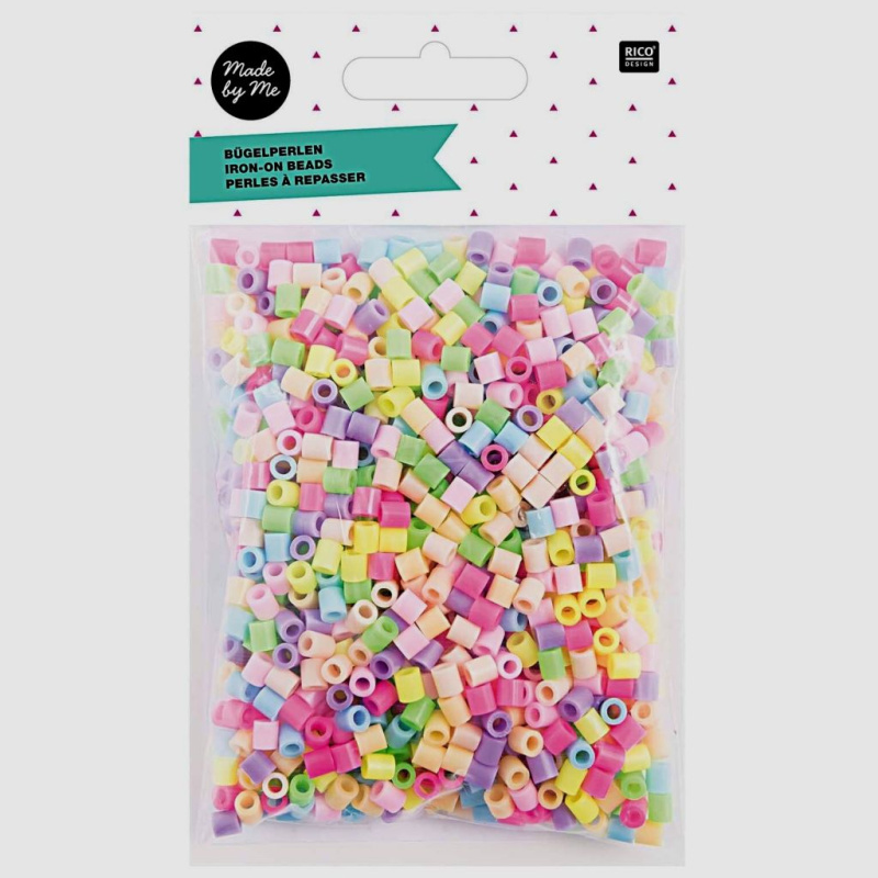 Zažehlovací korálky (1000ks) pastelové 5mm