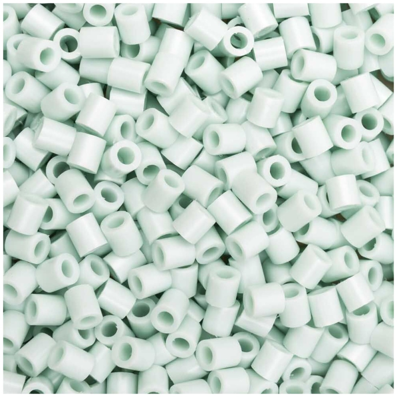 Zažehlovací korálky (1000ks) pastelová mint 5mm