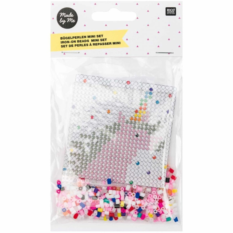 Zažehlovací korálky mini 2,5mm a podložka - jednorožec