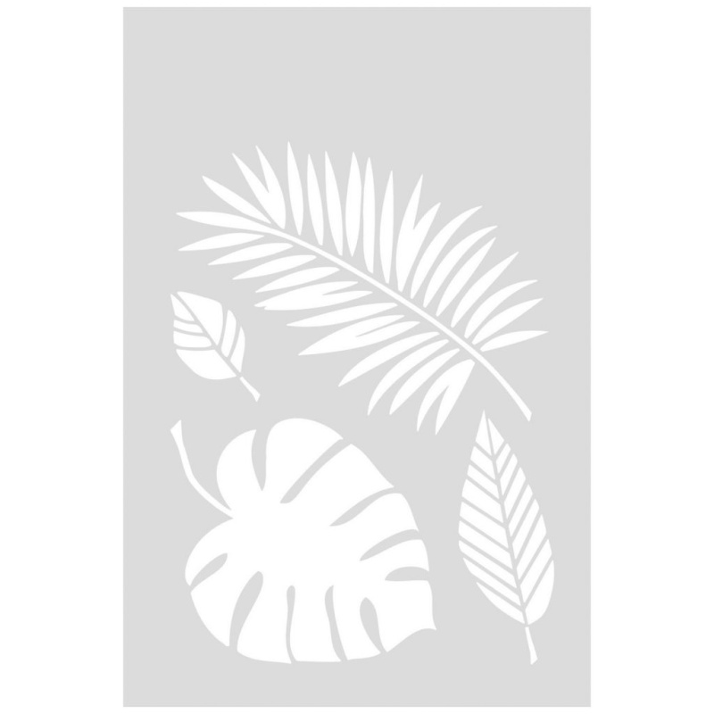 Šablona samolepicí 18,5x24,5cm listy