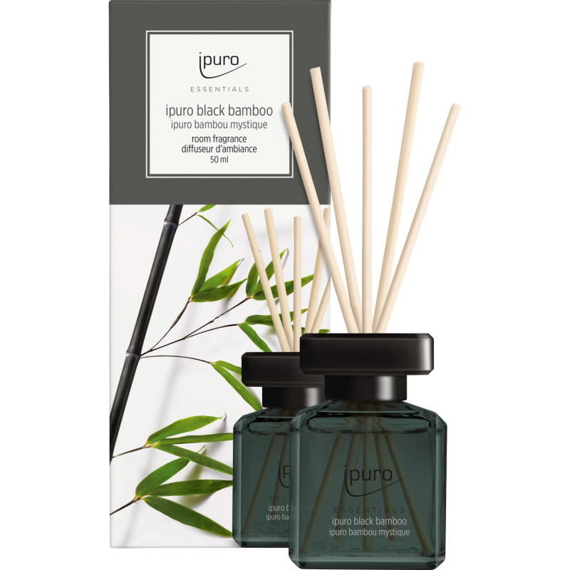 Ipuro Aroma difuzér Essentials, Black Bamboo, 50 ml