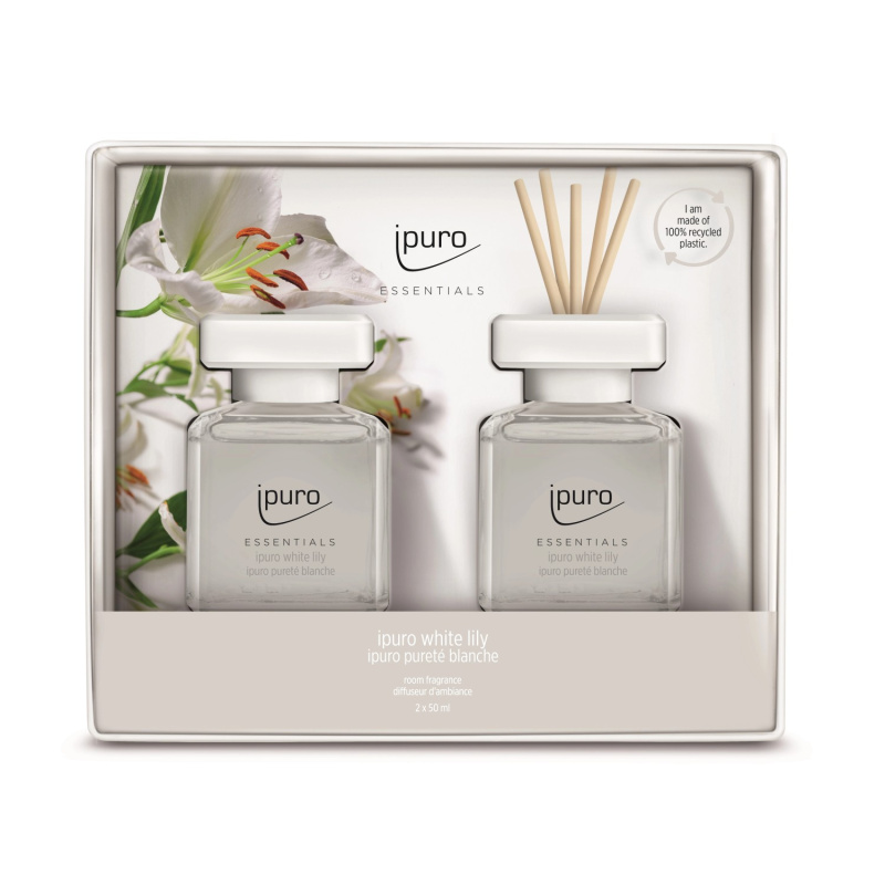 ipuro Essentials White Lily dárková sada 2x50 ml