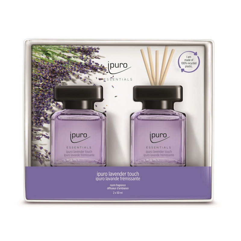 Ipuro Aroma difuzér Essentials Lavender Touch 2 x 50 ml