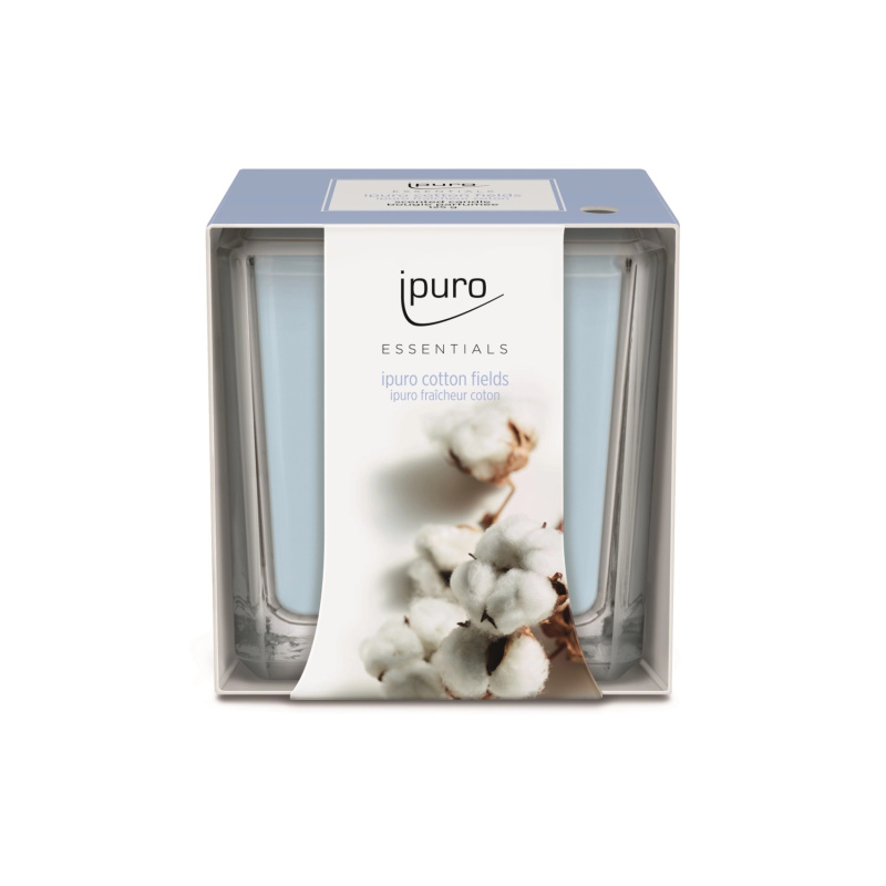 ipuro Essentials Cotton Fields vonná svíčka 125 g