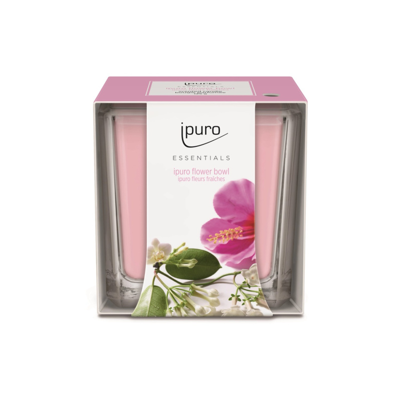ipuro Essentials Flower Bowl vonná svíčka 125 g