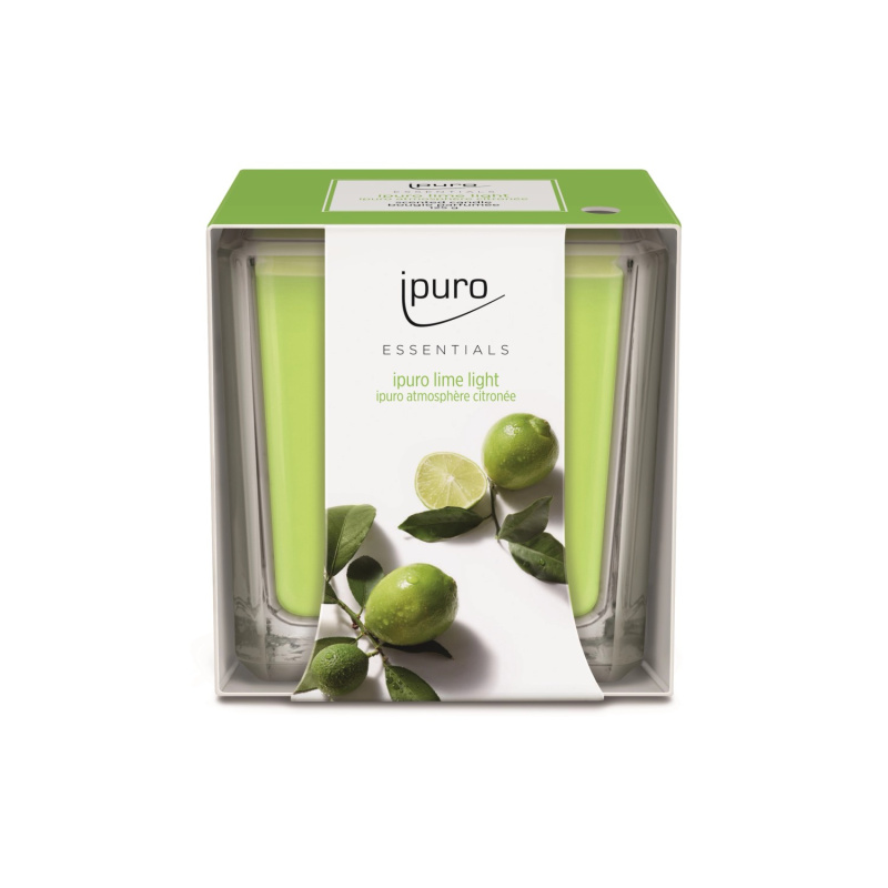 ipuro Essentials Lime Light vonná svíčka 125 g