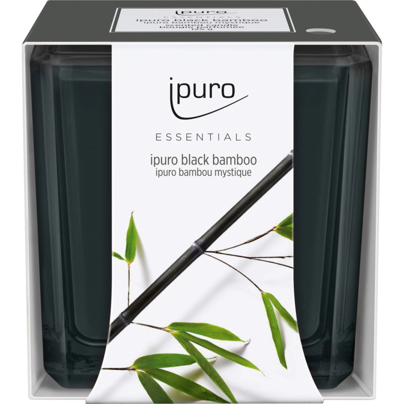 ipuro Essentials Black Bamboo vonná svíčka 125 g