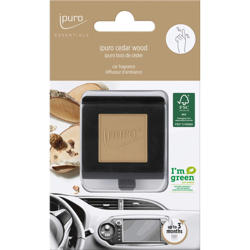 ipuro Essentials Cedar Wood vůně do auta 1 ks